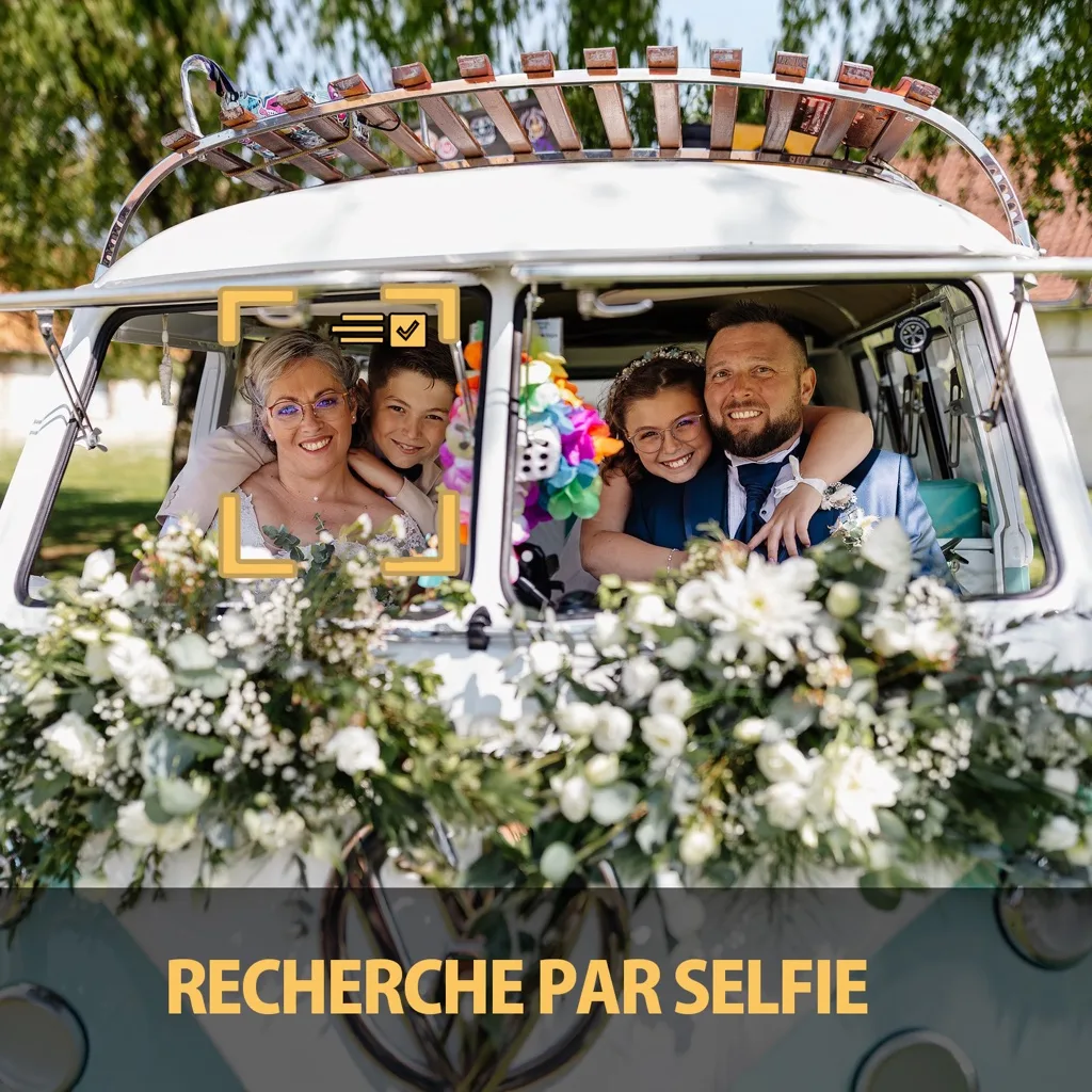 Mariage en extérieur capturé par un photographe professionnel